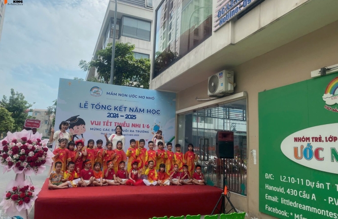 Quy Trình Tổ Chức Lễ Tổng Kết Tại Trường Mầm Non Ước Mơ Nhỏ 2024-2025